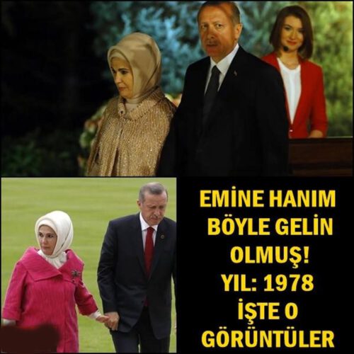 Emine Erdoğan İşte Böyle Gelin Olmuş Yıl 1978 İşte O Görüntüler