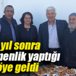 52 yıl aradan sonra öğrencileriyle buluştu
