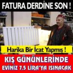 Eviniz 7.5 liraya ısınacak