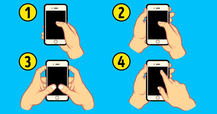 Cep Telefonunuzu Tutma Şekliniz Kişiliğinizi Ele Veriyor