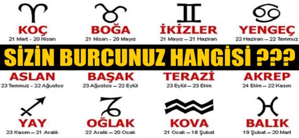 Sizin Burcunuz Hangisi