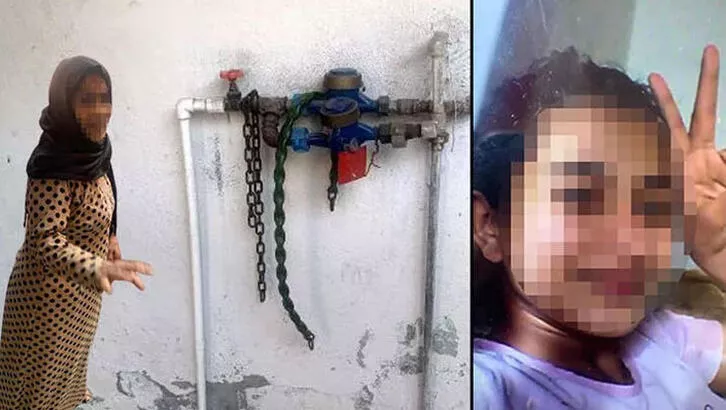 13 yaşındaki kızını 1 ay boyunca zincire vuran anneden akılalmaz ifadeler!