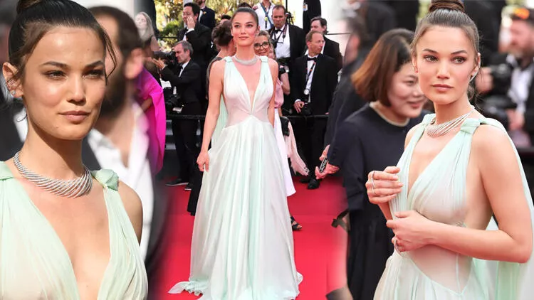 Pınar Deniz Cannes’da parladı!