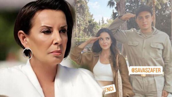 Perihan Savaş oğlu ve müstakbel gelinini paylaştı