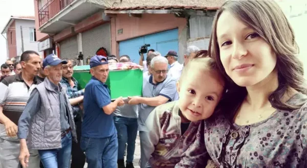 Kızını ve torununu canice katletti! Anne oğul aynı tabuta konuldu