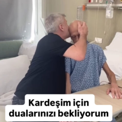 Metin Şentürk: 11 aydır kanserle mücadele ediyoruz